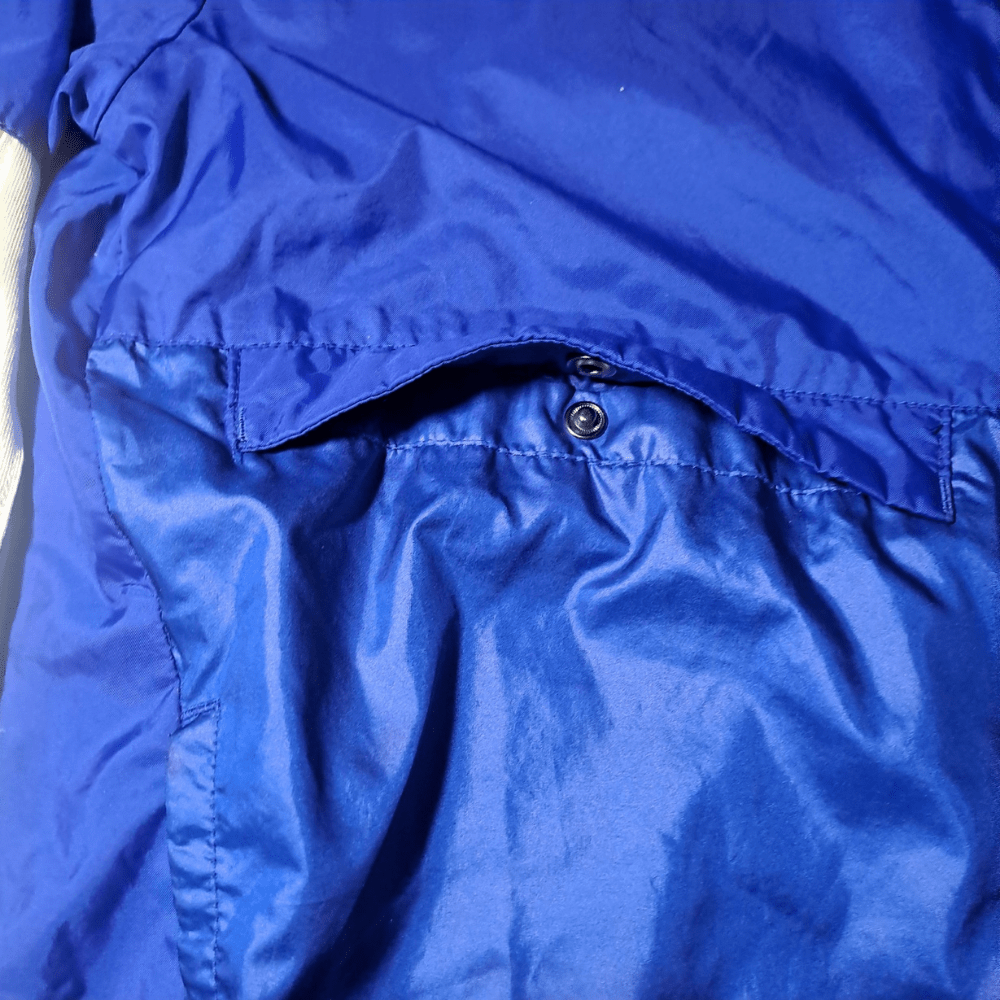 NBA Windbreaker Golden State Warriors – Vintage Blau Herren S | Secondhand Jacke