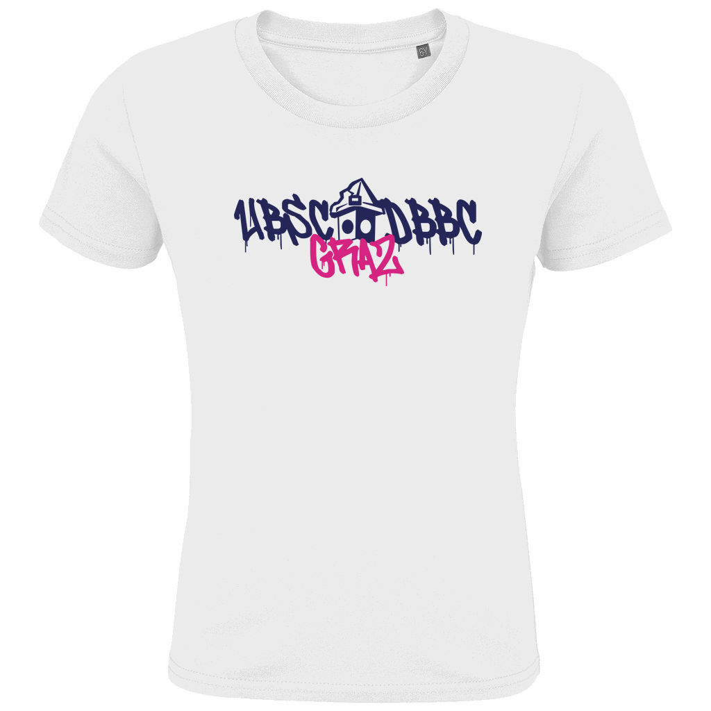 UBSC DBBC Graz Graffiti Bio T-Shirt für Kinder