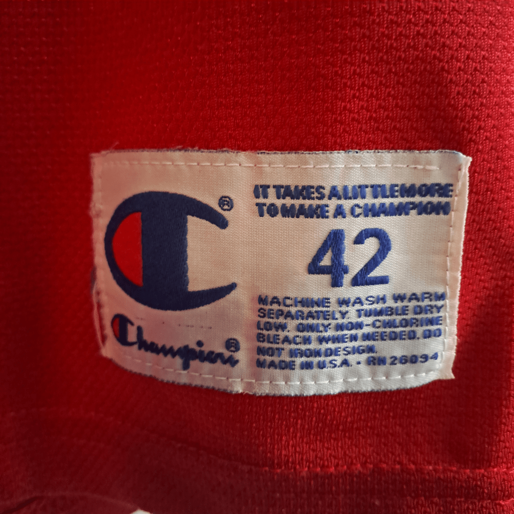 Champion Chicago Bulls #23 Jersey – Vintage Rot Herren M | 90s Secondhand Original