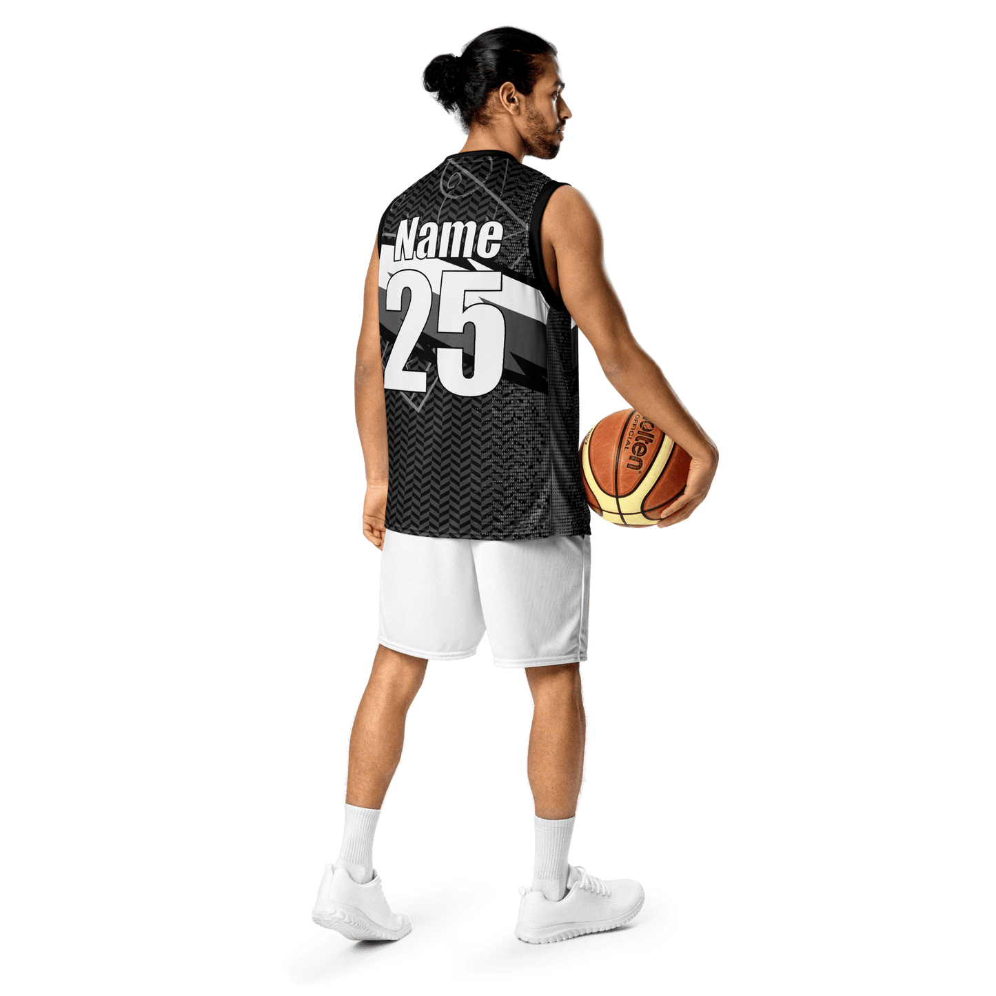 Basketball Trikot „City Court Edition“ – personalisierbar mit Stadt, Name & Nummer
