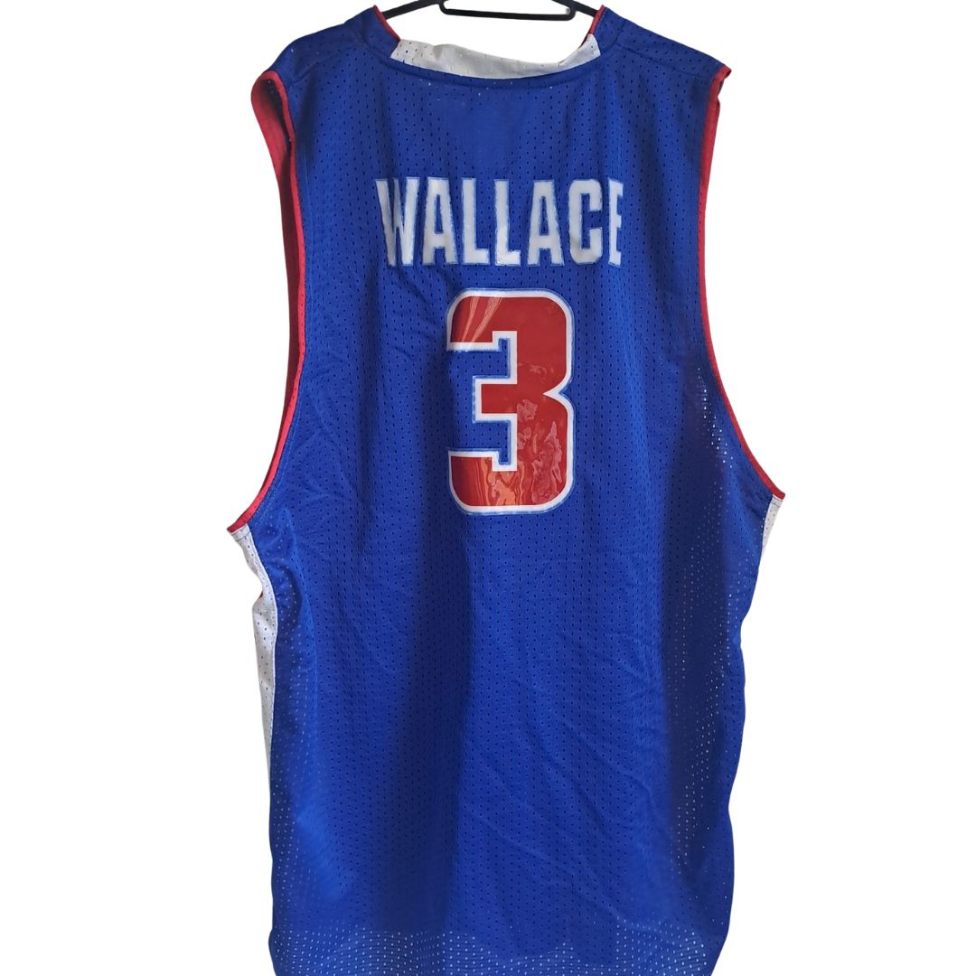 Ben Wallace #3 Detroit Pistons – Champion Authentic NBA Jersey (Vintage) – Größe 52 / XXL