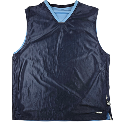 Starter Wende-Basketballtrikot – Vintage (navy/hellblau) – Gr. XL