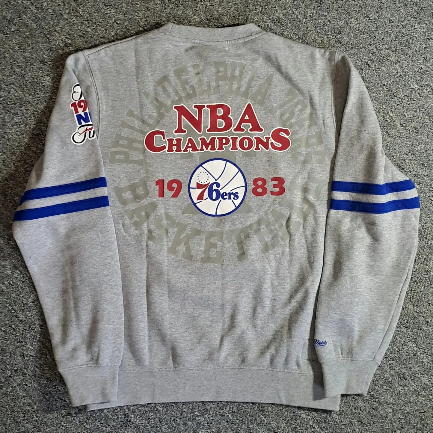 Philadelphia 76ers 1983 NBA Champions Sweatshirt – Mitchell & Ness