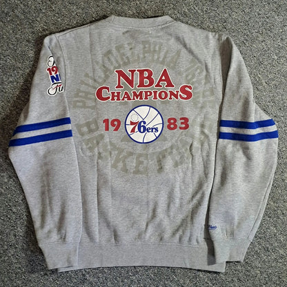 Philadelphia 76ers 1983 NBA Champions Sweatshirt – Mitchell & Ness