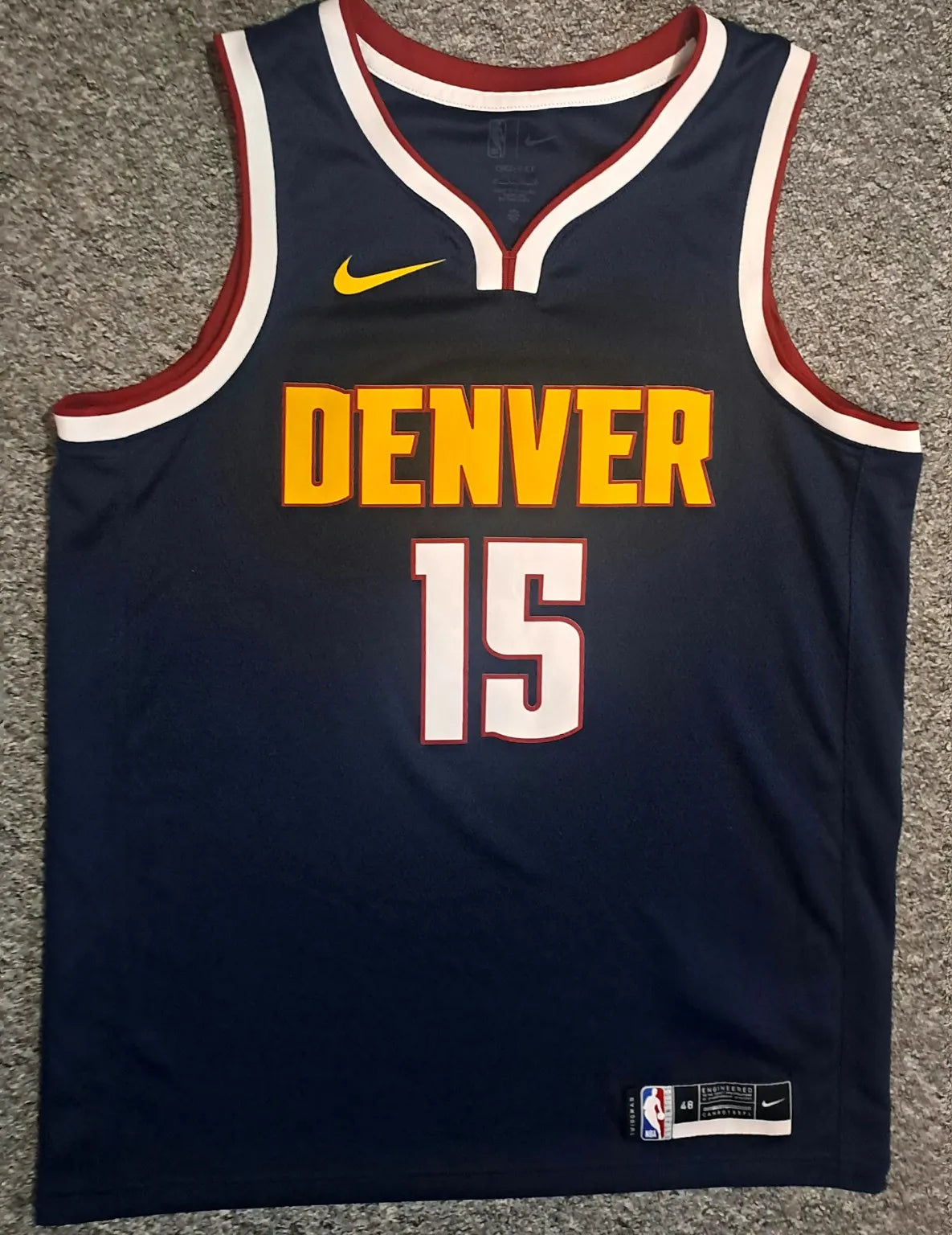 Nikola Jokić #15 Denver Nuggets Nike Swingman Jersey – DRI-FIT | Größe L