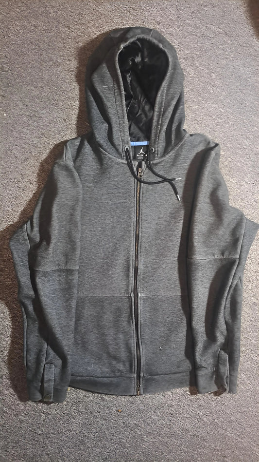 Jordan Flight Hoodie Anthrazit XL – Original Vintage 2014 Streetwear mit Signature-Details