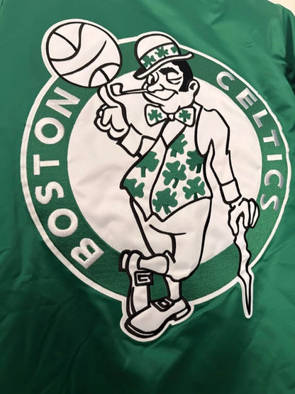 Boston Celtics NBA Finals 2008 Jacke – Mitchell & Ness – Größe XL – Satin Bomber Jacket