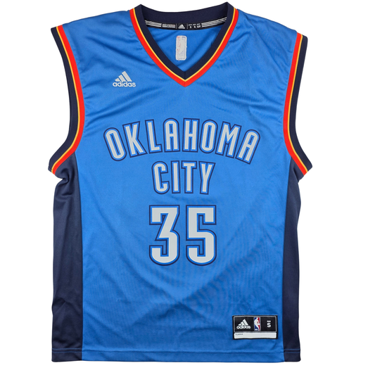 Oklahoma City Thunder Kevin Durant #35 Trikot – adidas Replica (blau) – Gr. S