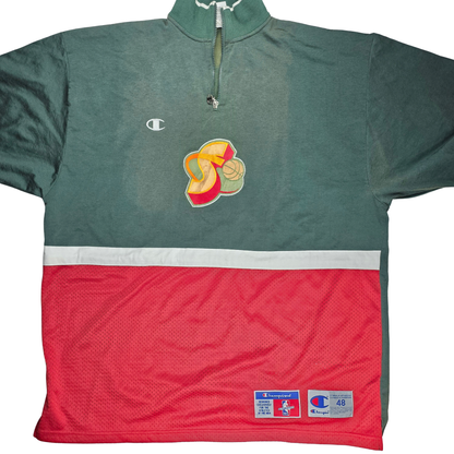 Seattle SuperSonics Warm-Up Half-Zip – Champion NBA Authentics 90s (grün) – Gr. XL (48)