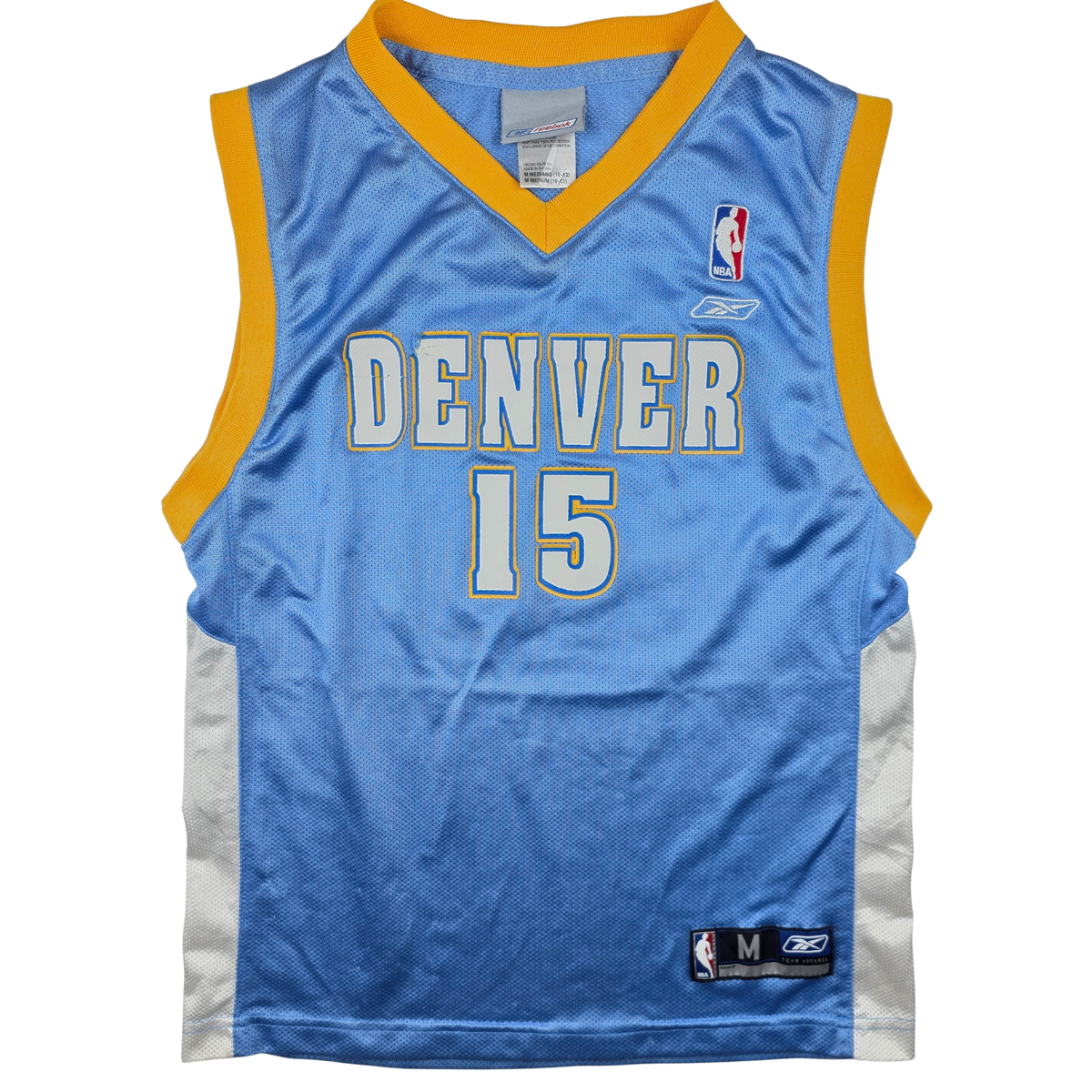 Denver Nuggets Carmelo Anthony #15 Kindertrikot – Reebok (hellblau) – Gr. M (10-12)