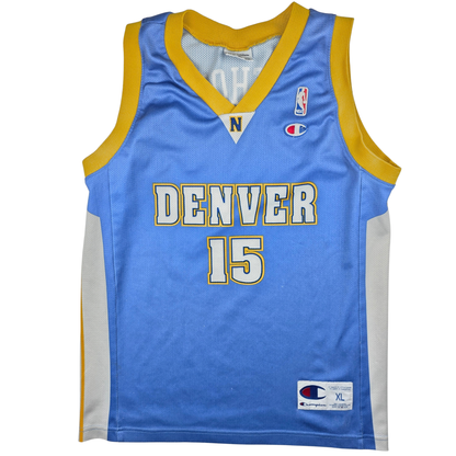 Denver Nuggets Carmelo Anthony #15 Kindertrikot – Champion (hellblau) – Gr. XL (162/167)