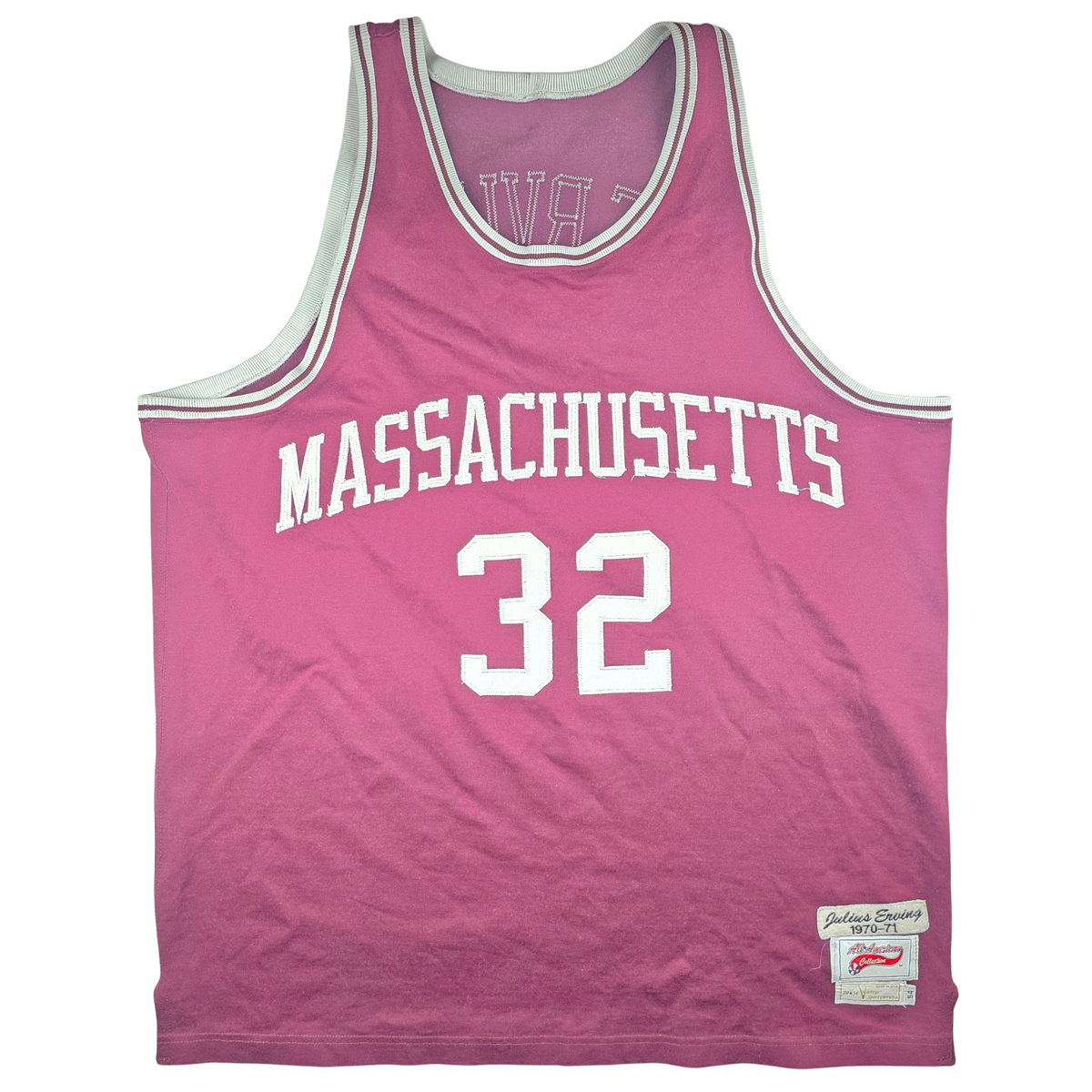 Massachusetts UMass Julius Erving #32 Trikot – All American Collection (weinrot) – Gr. 54