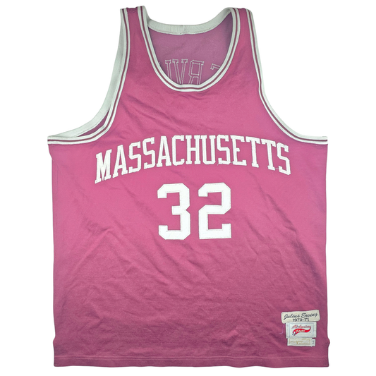Massachusetts UMass Julius Erving #32 Trikot – All American Collection (weinrot) – Gr. 54