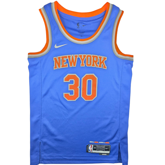 New York Knicks Julius Randle #30 Trikot – Nike Swingman Icon Edition (blau) – Gr. XS (36)