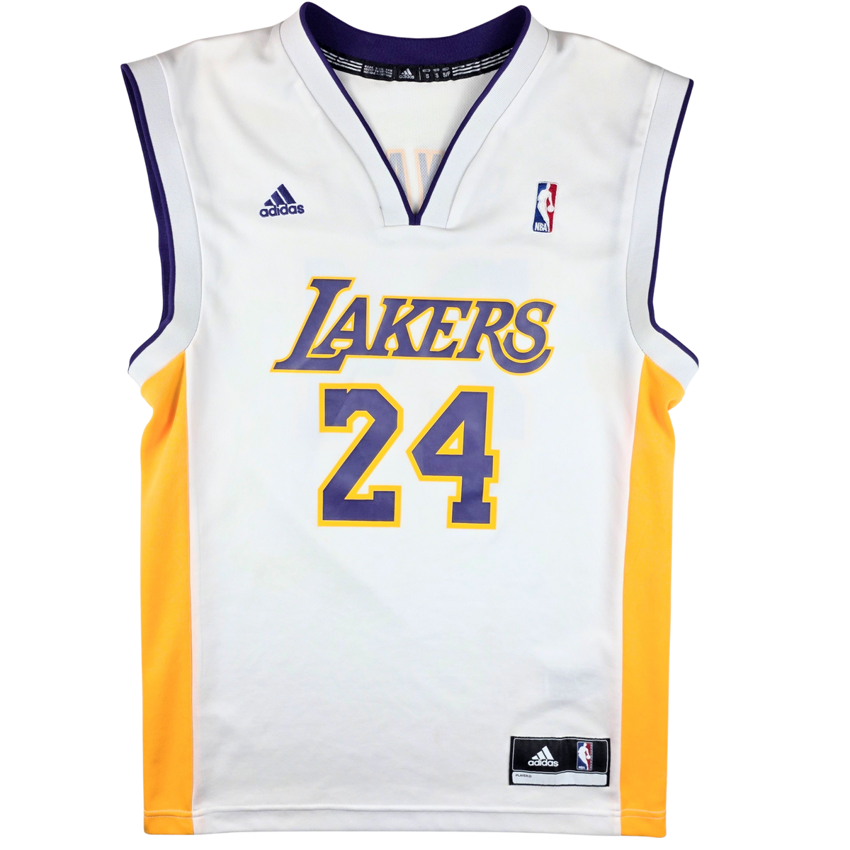 Los Angeles Lakers Kobe Bryant #24 Trikot – adidas Replica (weiß) – Gr. S