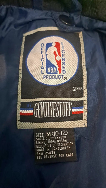 Genuine Stuff NBA Windbreaker Indiana Pacers Blau – Herren M (Vintage, gebraucht)