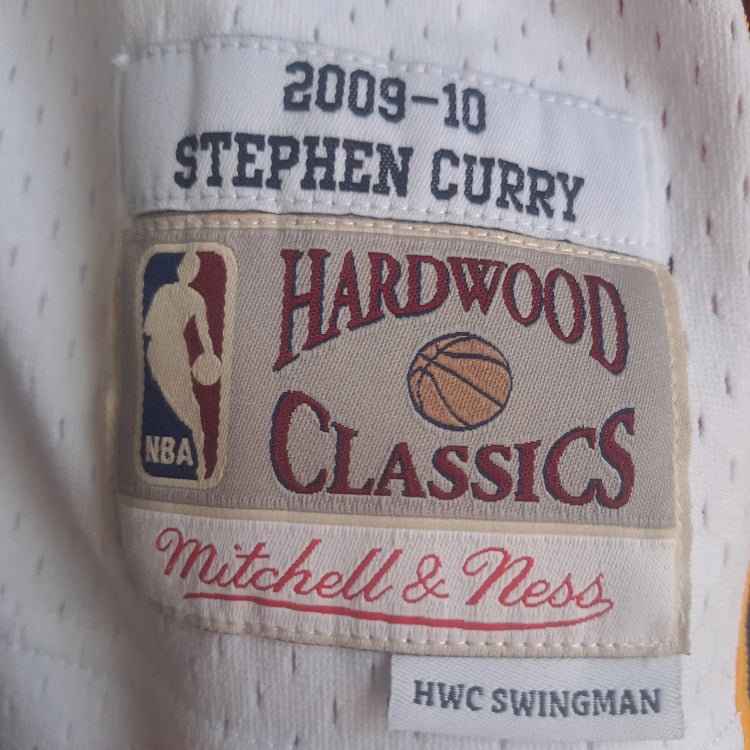 Stephen Curry #30 Golden State Warriors Trikot – Mitchell & Ness Hardwood Classics 2009-10 (White, XL)