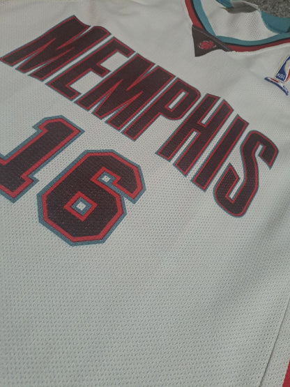 Pau Gasol #16 Memphis Grizzlies Trikot – Vintage Champion NBA Jersey Gr. M