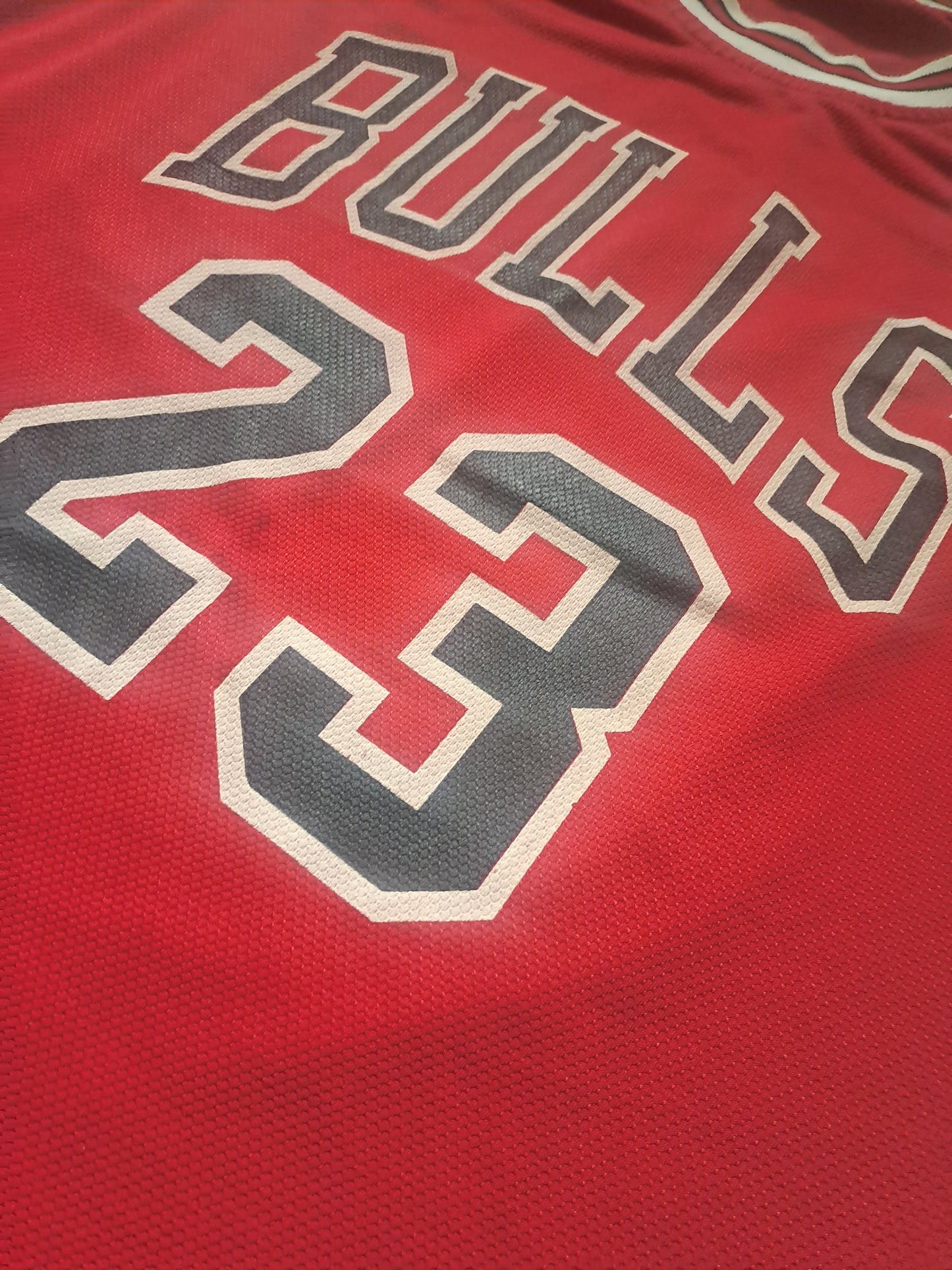 Champion Chicago Bulls #23 Jersey – Vintage Rot Herren M | 90s Secondhand Original