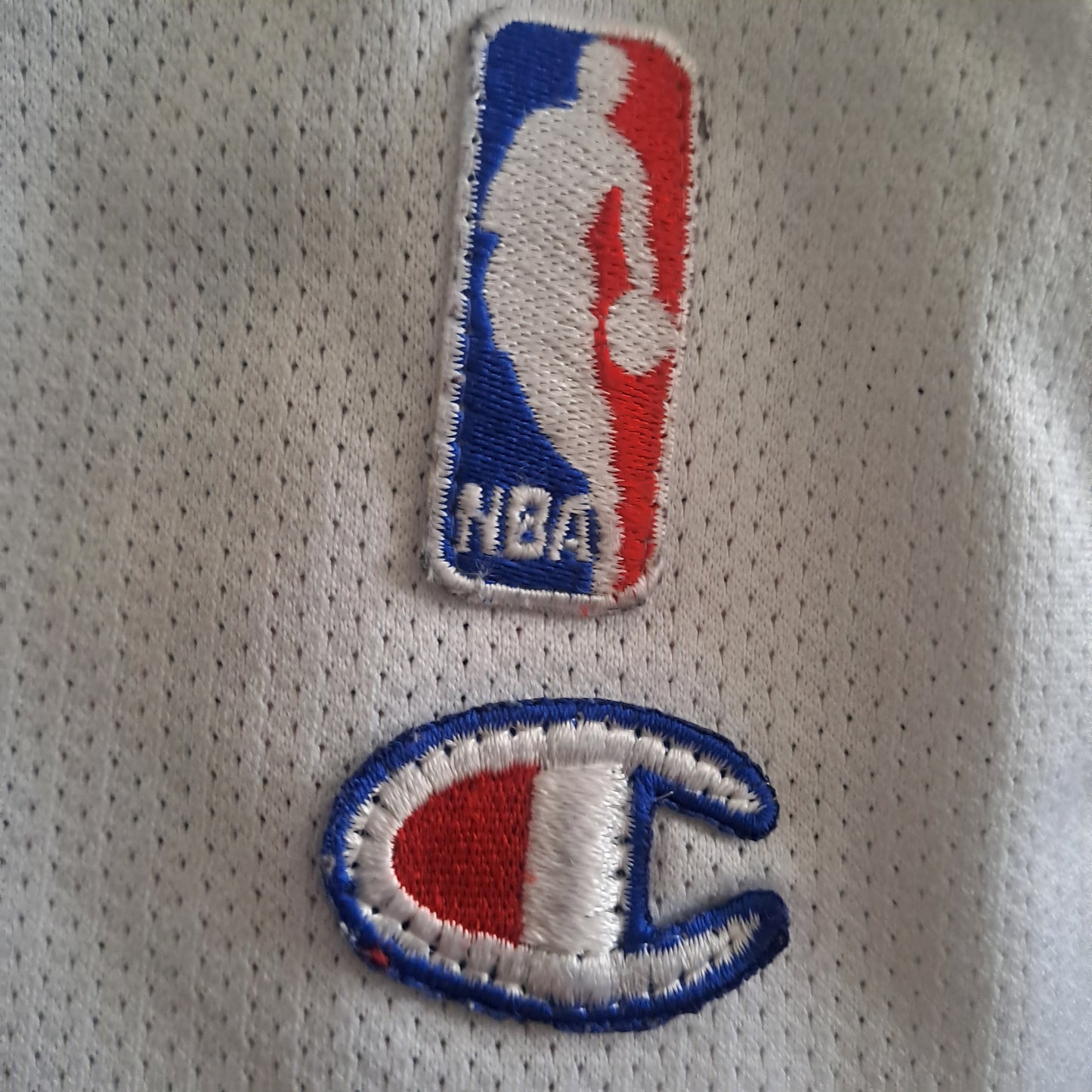 Allen Iverson #3 Philadelphia 76ers Trikot – Vintage Champion NBA Jersey Weiß Gr. M