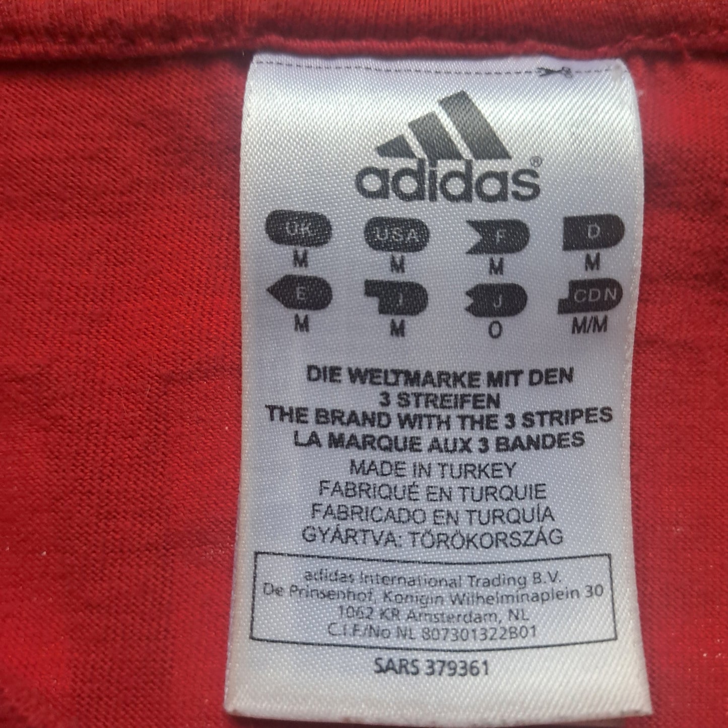Toronto Raptors Andrea Bargnani #7 T-Shirt – adidas – Gr. M