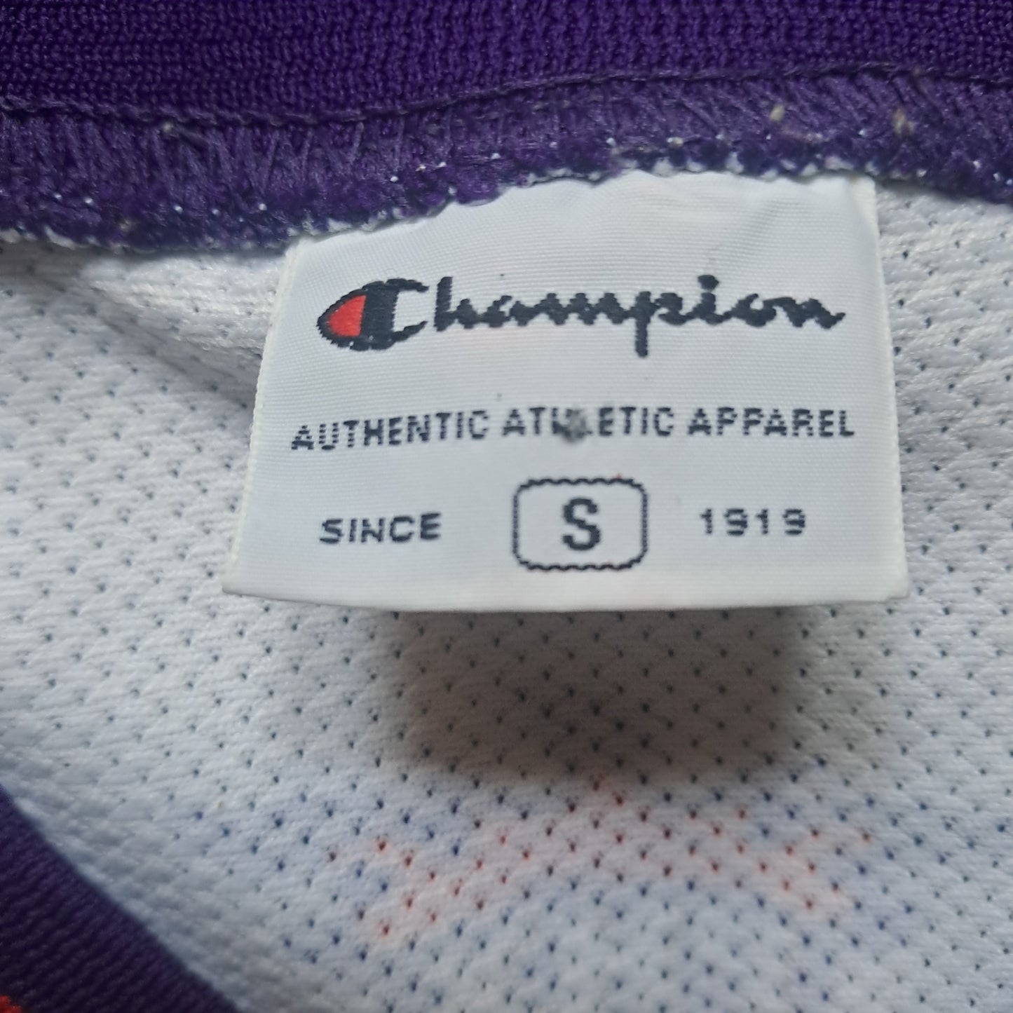 Champion NBA Phoenix Suns Trikot Diaw #3 Weiß Herren S – Vintage Basketball Jersey