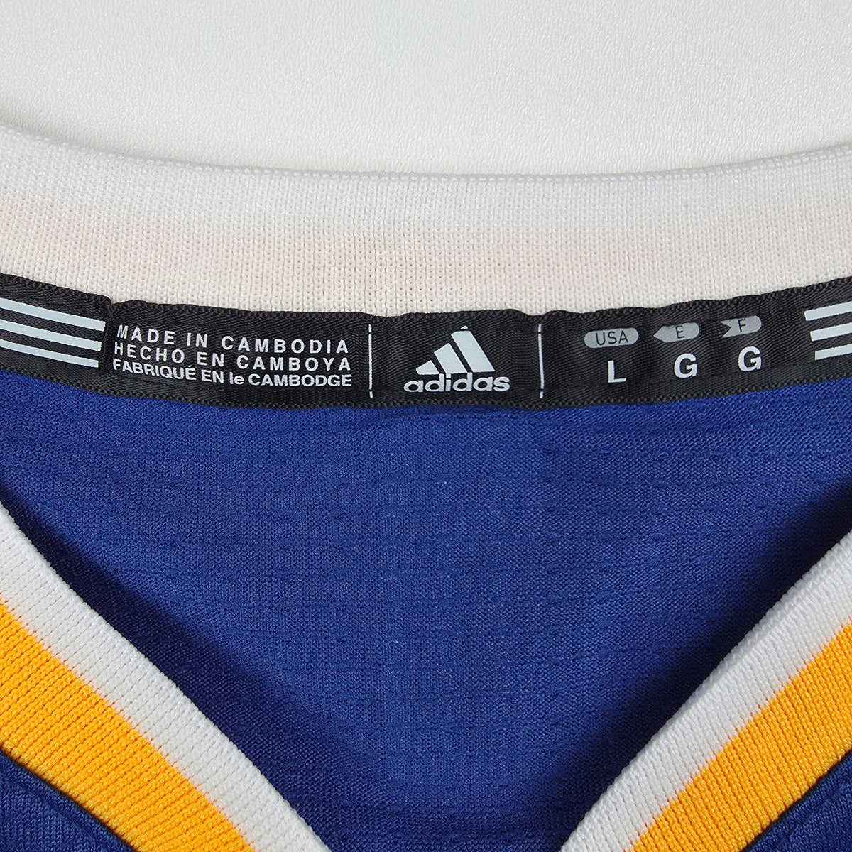Golden State Warriors Stephen Curry #30 Trikot – adidas Swingman (blau) – Gr. L