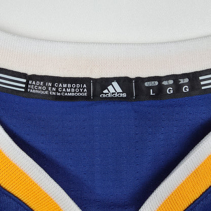 Golden State Warriors Stephen Curry #30 Trikot – adidas Swingman (blau) – Gr. L