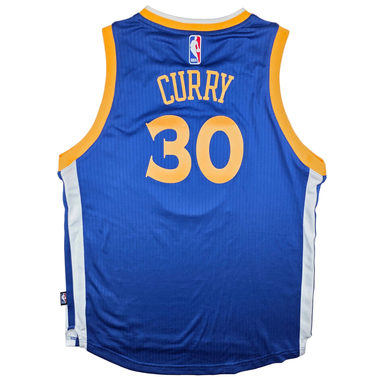 Golden State Warriors Stephen Curry #30 Trikot – adidas Swingman (blau) – Gr. L