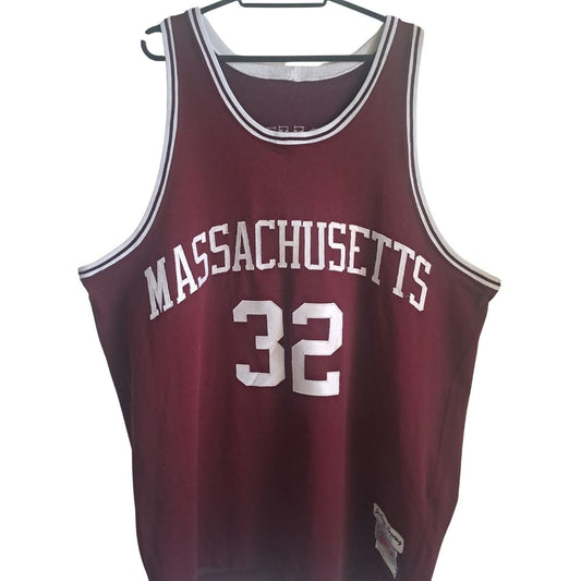 Julius Erving „Massachusetts“ Jersey – Heritage College Style (Made in USA)