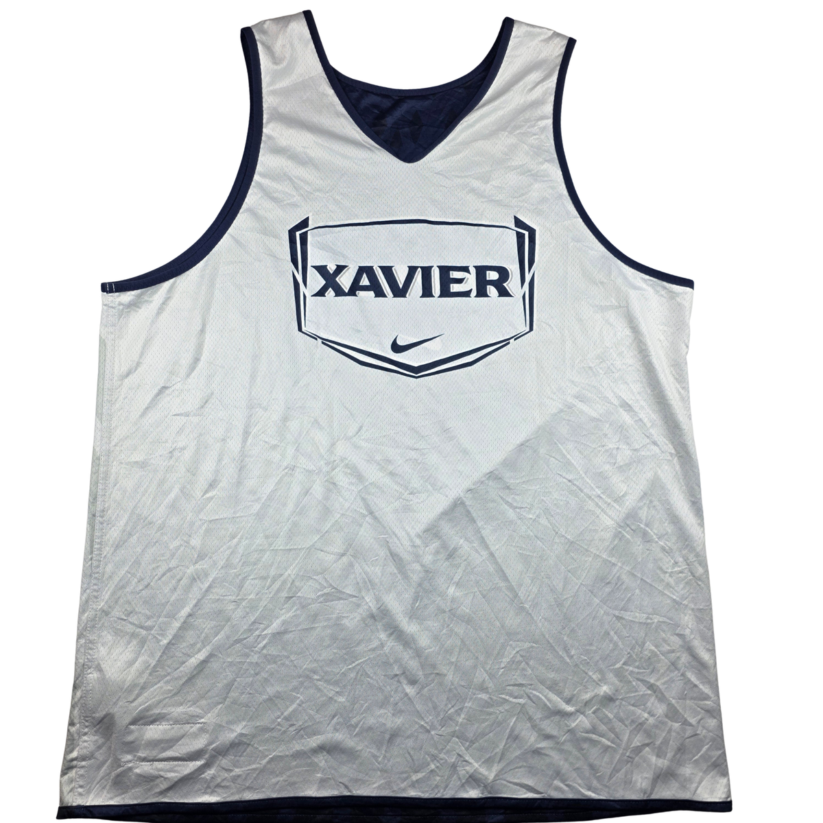 Xavier Musketeers Wende-Trainingstrikot – Nike Team (navy/weiß) – Gr. 2XL