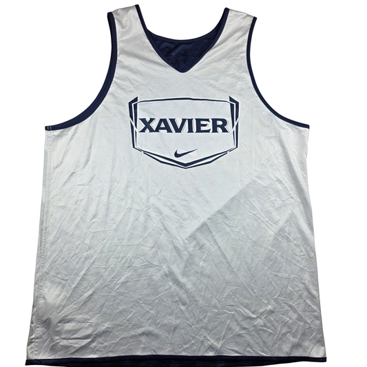 Xavier Musketeers Wende-Trainingstrikot – Nike Team (navy/weiß) – Gr. 2XL