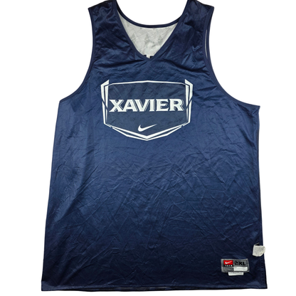 Xavier Musketeers Wende-Trainingstrikot – Nike Team (navy/weiß) – Gr. 2XL