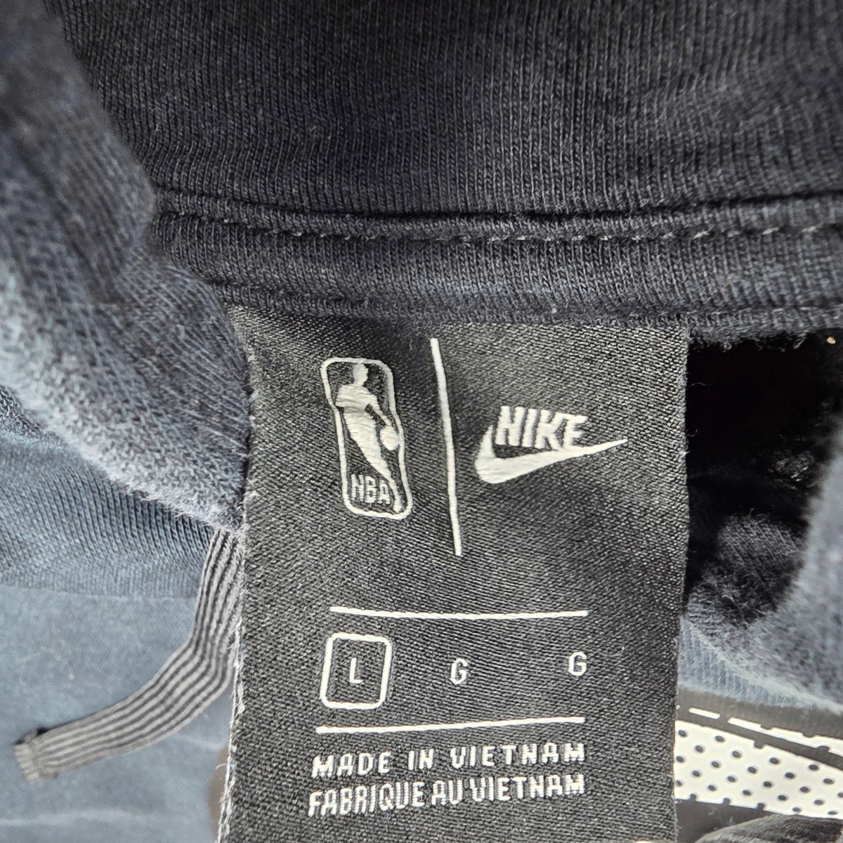 Brooklyn Nets Logo Hoodie – Nike (schwarz) – Gr. L
