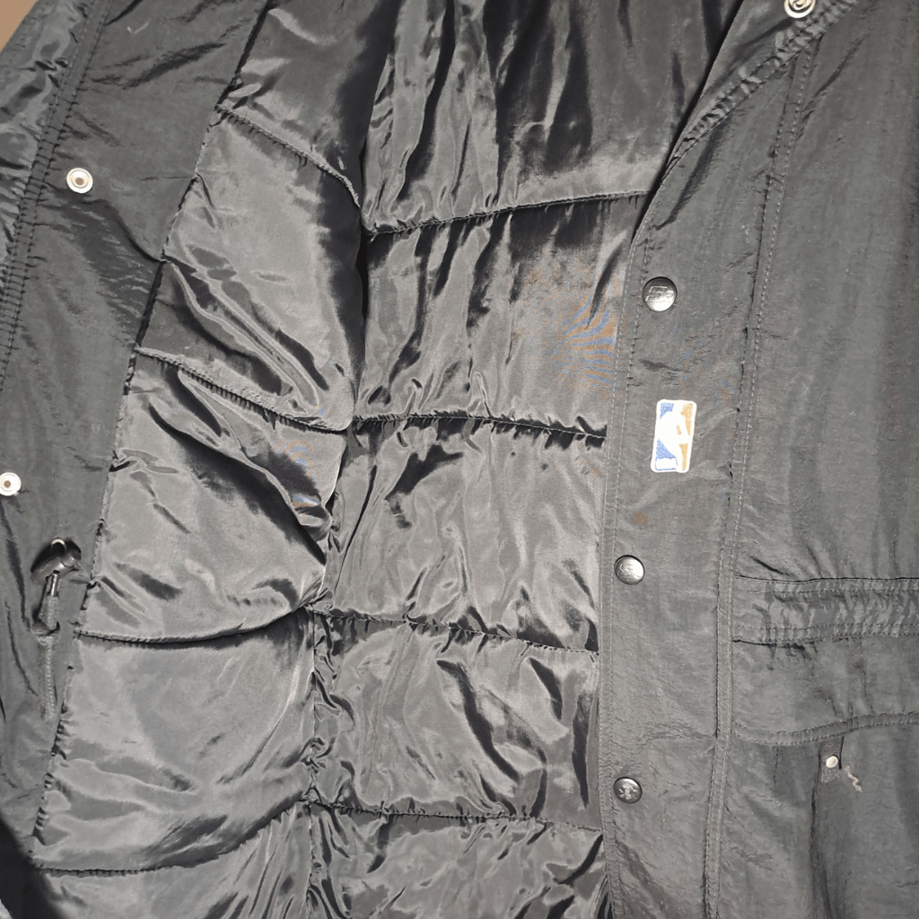 Starter Chicago Bulls NBA Winterjacke – Vintage Schwarz Herren M | 90s Secondhand Original