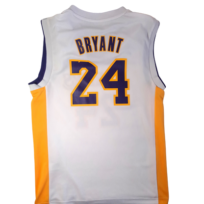 Adidas NBA Lakers Kobe Bryant #24 Jersey Weiß – Größe S – Authentic Style