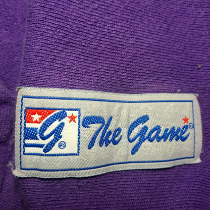 Vintage Phoenix Suns Hoodie – The Game – XL – Seltenes NBA Original – Lila/Orange