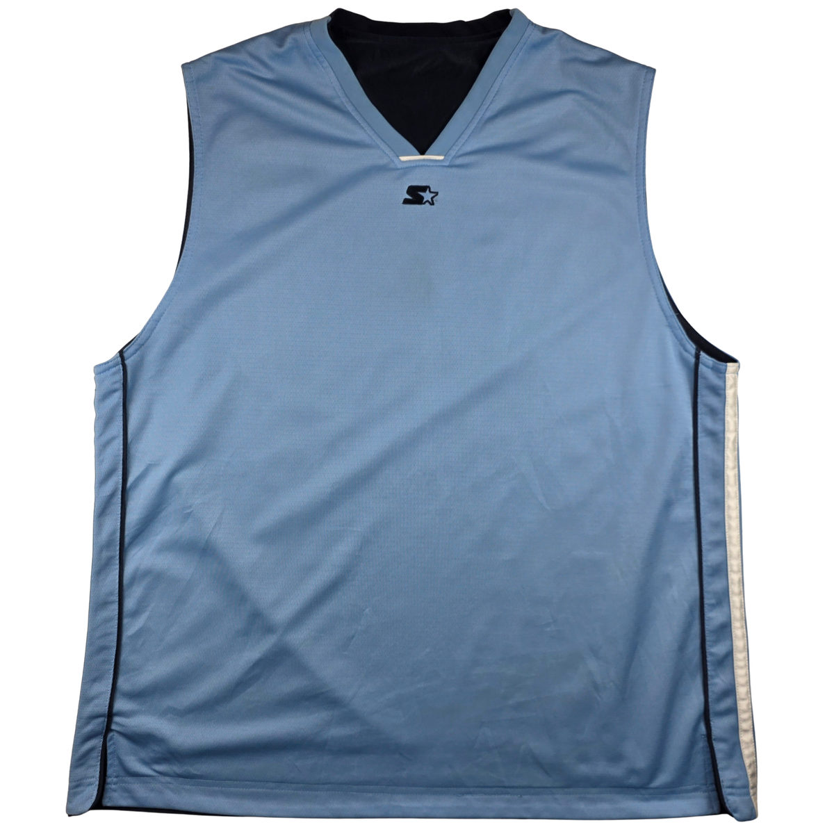 Starter Wende-Basketballtrikot – Vintage (navy/hellblau) – Gr. XL