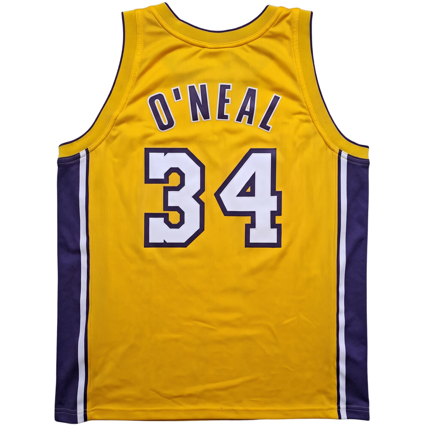 Shaquille O'Neal #34 LA Lakers Trikot – Vintage Champion NBA Jersey Gr. XL