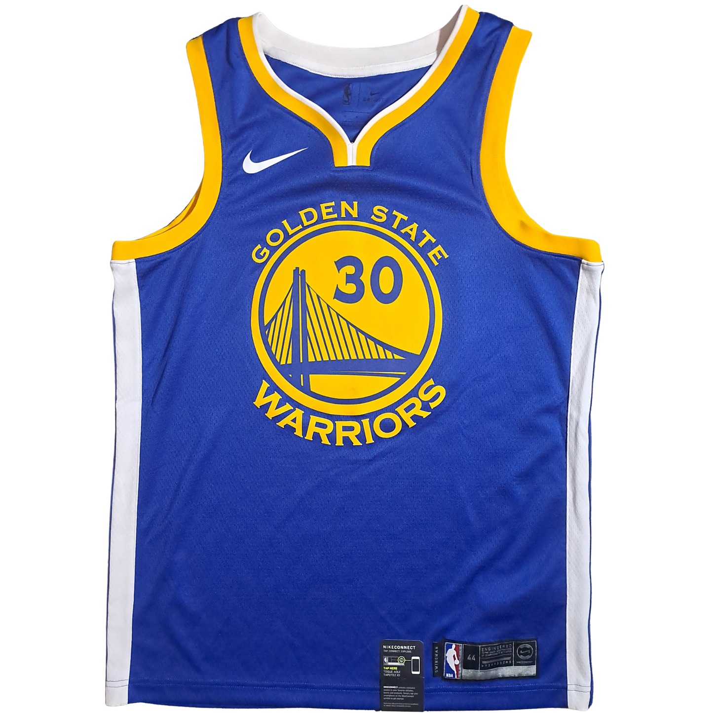 Stephen Curry #30 Golden State Warriors Trikot – Nike Swingman Icon Edition NBA Jersey Blau Gr. M