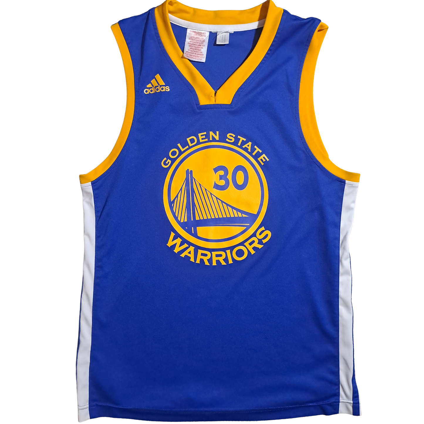 Stephen Curry #30 Golden State Warriors Trikot – adidas NBA Jersey Blau Kindergröße