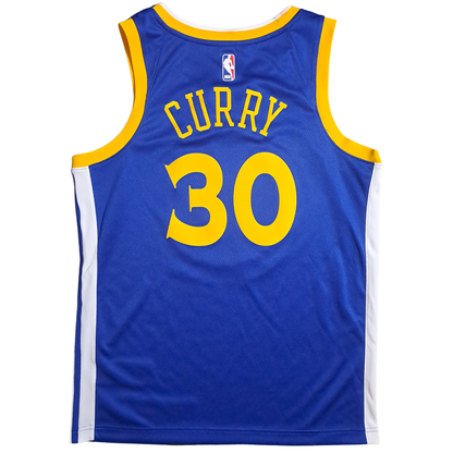 Stephen Curry #30 Golden State Warriors Trikot – Nike Swingman Icon Edition NBA Jersey Blau Gr. M