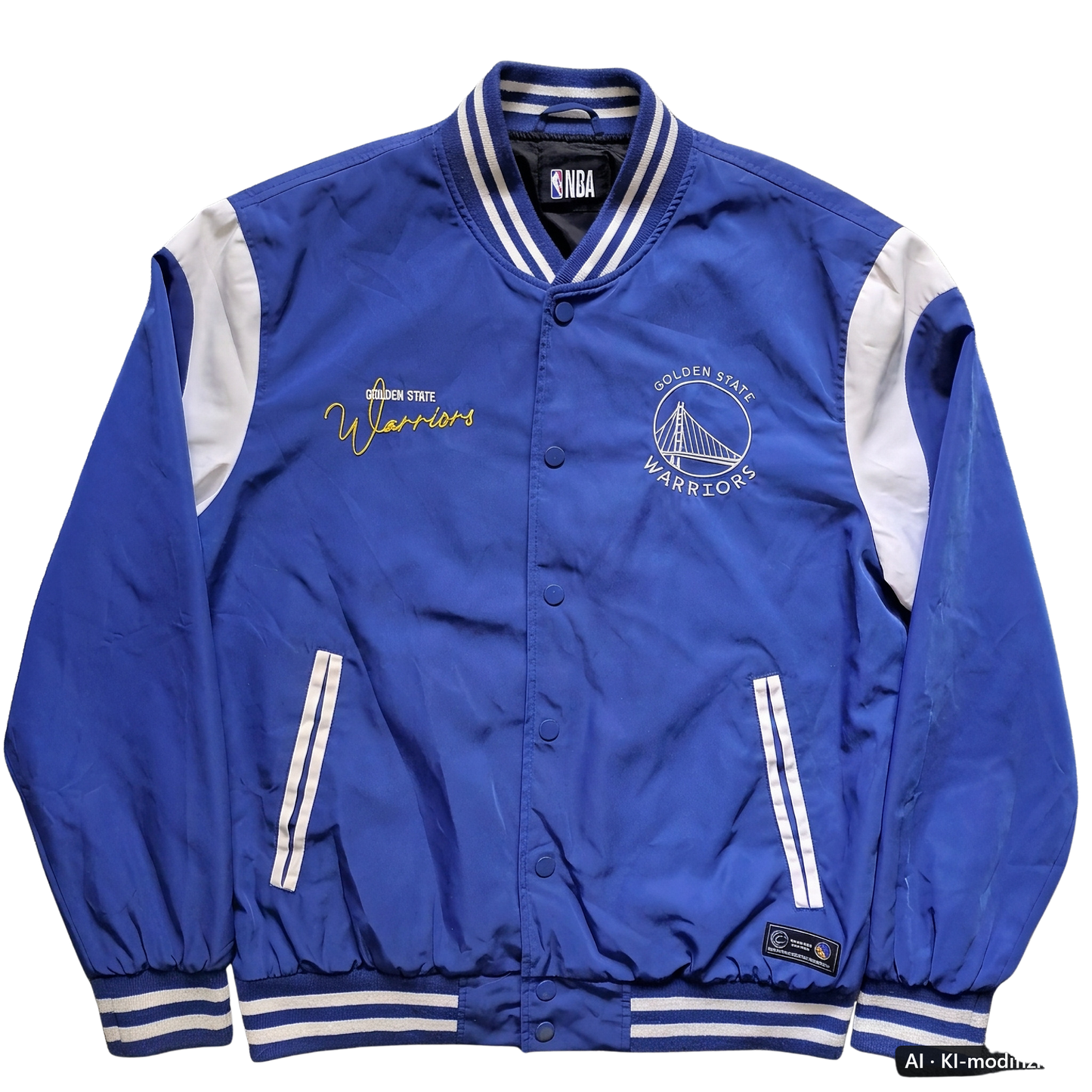 Golden State Warriors College-/Bomberjacke – NBA Fan-Merch – Gr. M