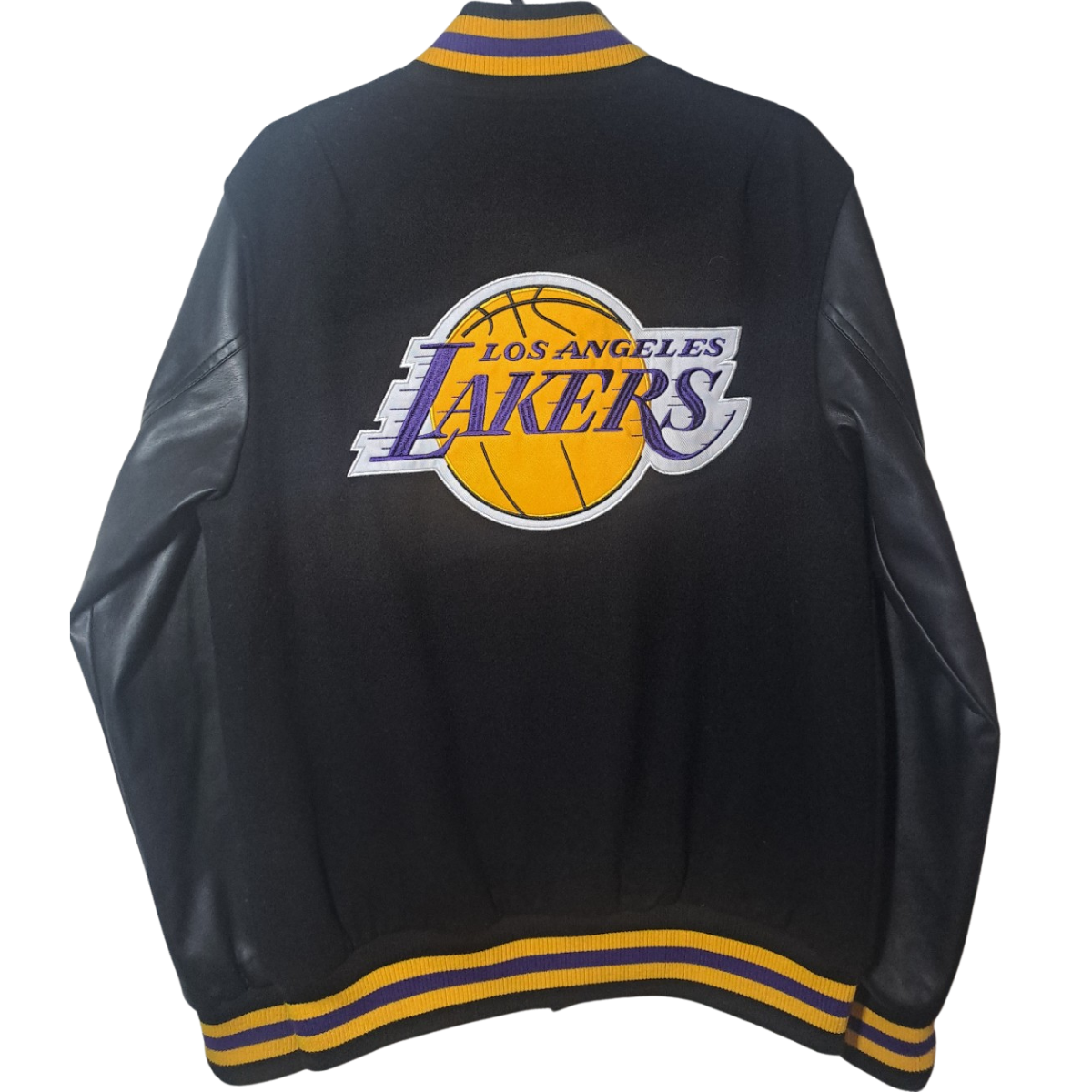 Los Angeles Lakers Varsity Jacket – New Era – Größe L – Offizielle NBA Jacke