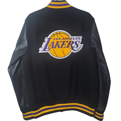 Los Angeles Lakers Varsity Jacket – New Era – Größe L – Offizielle NBA Jacke