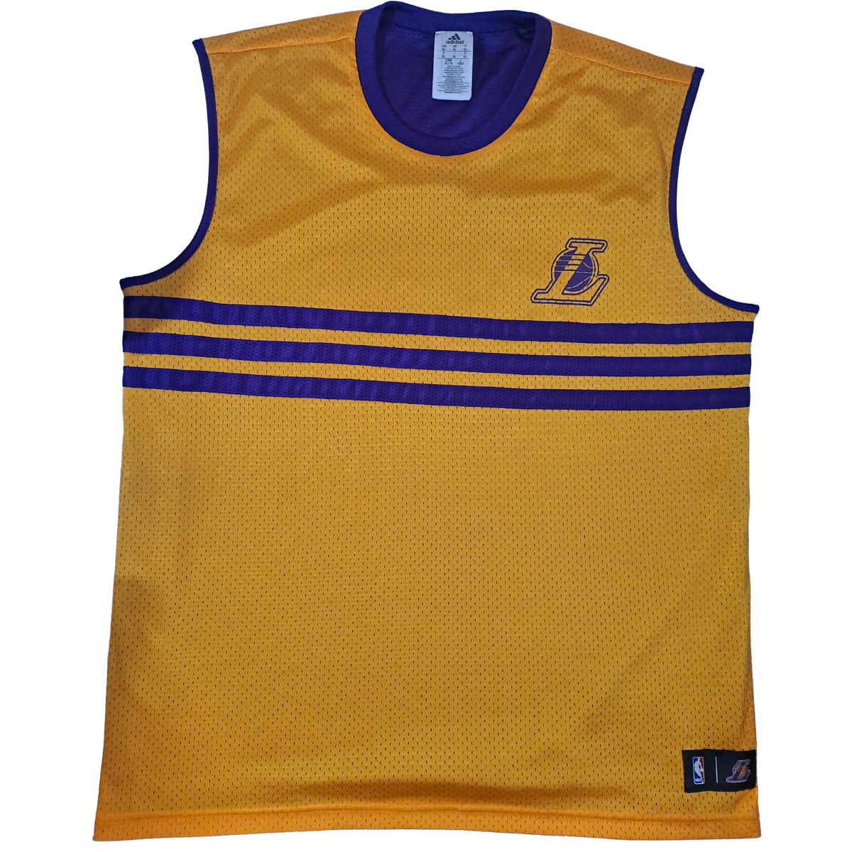 Original Adidas Los Angeles Lakers Reversible Jersey – Größe XL