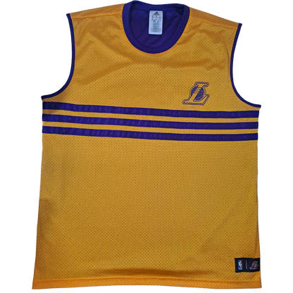 Original Adidas Los Angeles Lakers Reversible Jersey – Größe XL