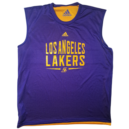Original Adidas Los Angeles Lakers Reversible Jersey – Größe XL