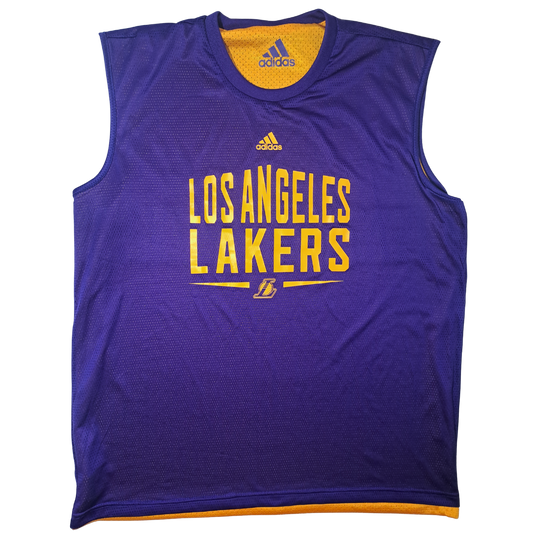 Original Adidas Los Angeles Lakers Reversible Jersey – Größe XL