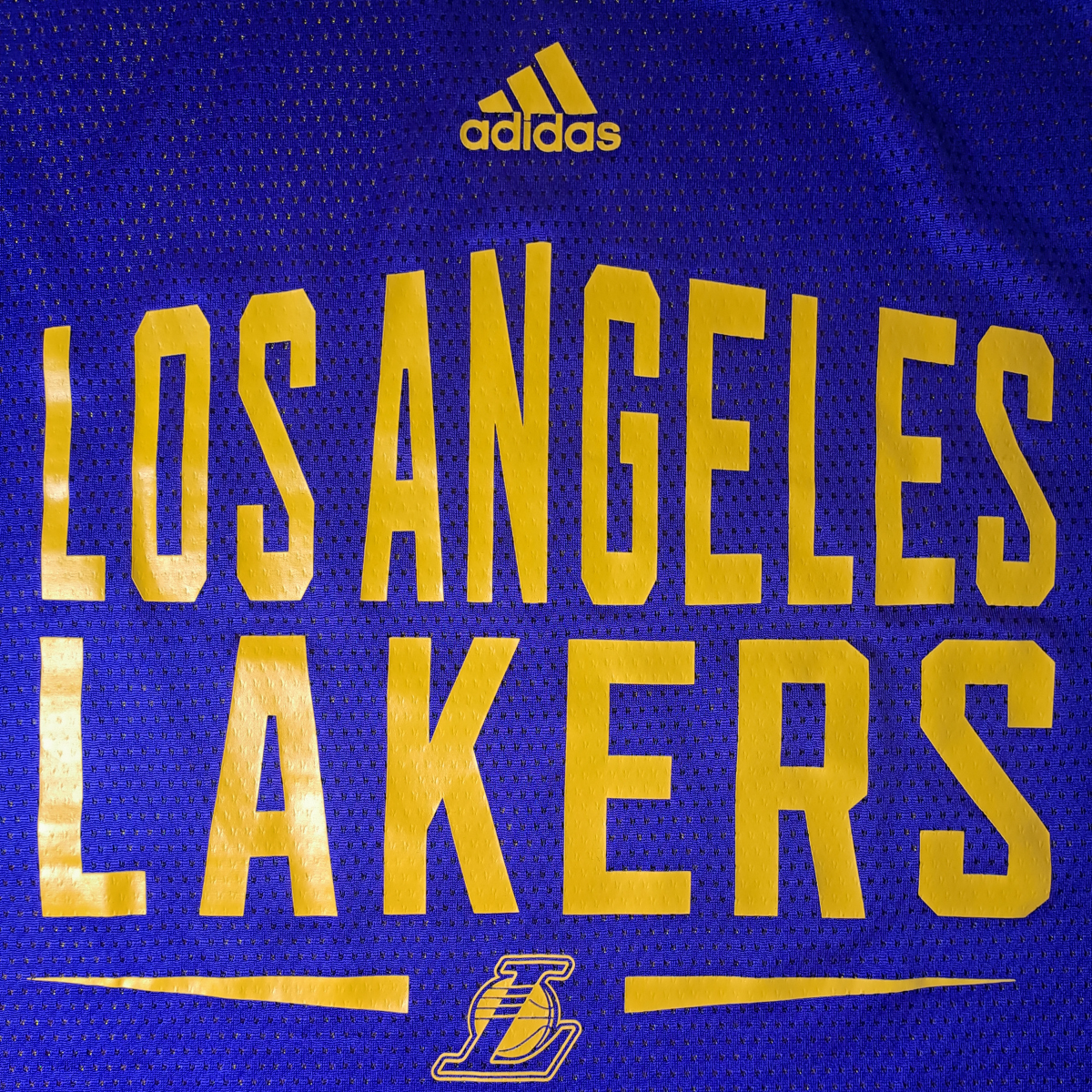 Original Adidas Los Angeles Lakers Reversible Jersey – Größe XL